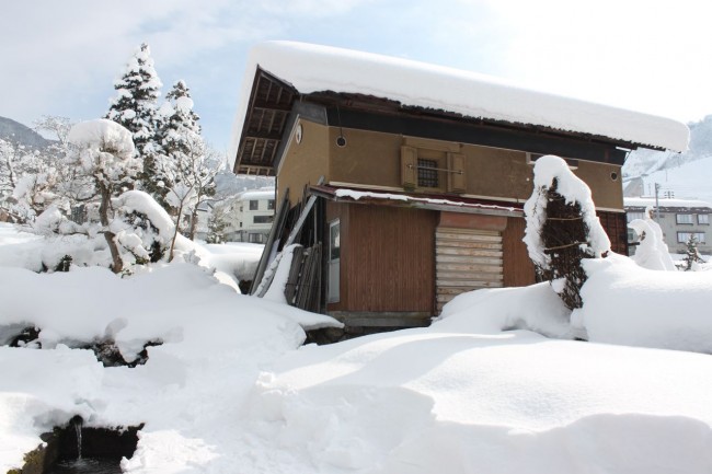 Great place to store some rice and skis in Nozawa