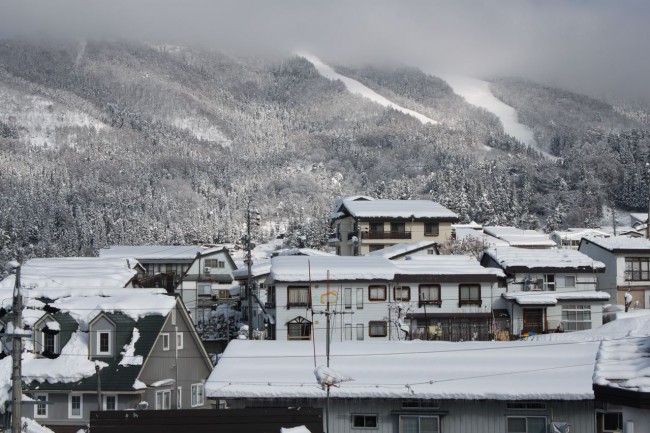 Its a beautiful day in Nozawa