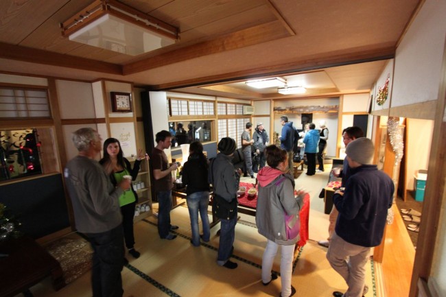 Welcome Party Villa Nozawa December 2011