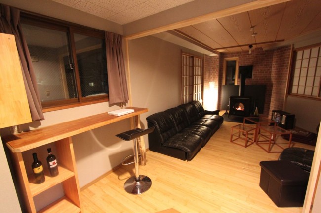 Chill Out Warm up Room at Lodge Nagano