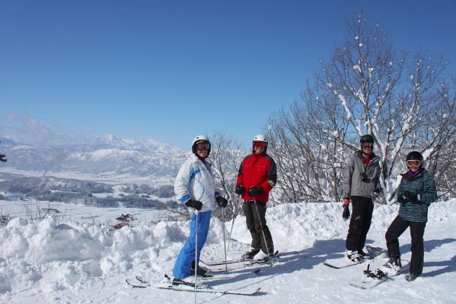 All Smiles on the mountain