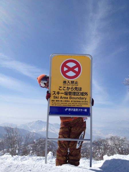 Ski Area stay safe in Nozawa