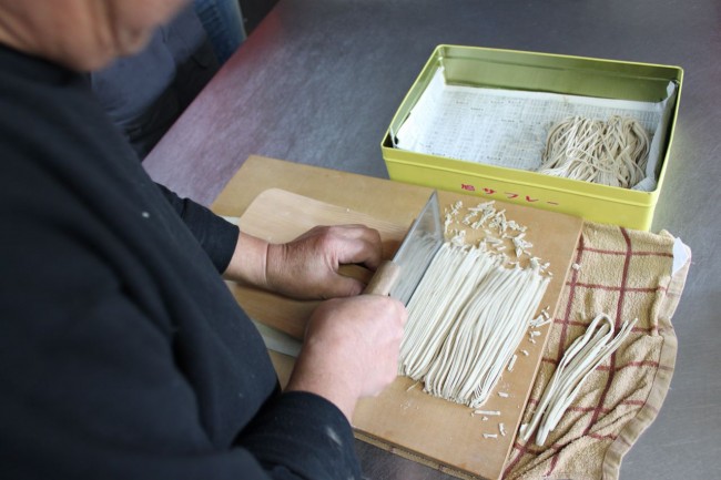 Soba Making in Nozawa