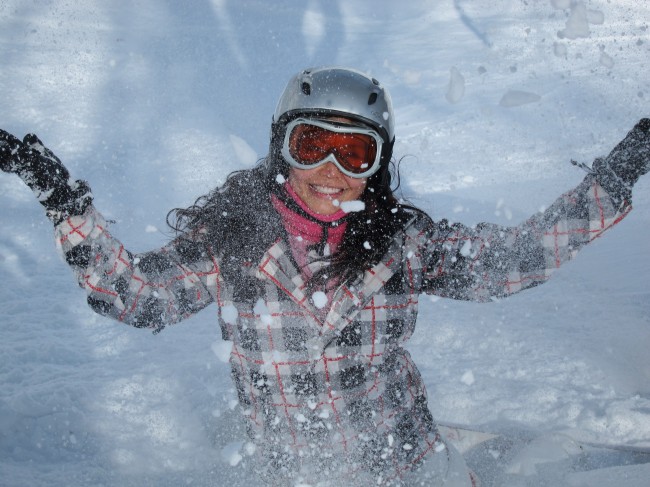 Carment in the powder