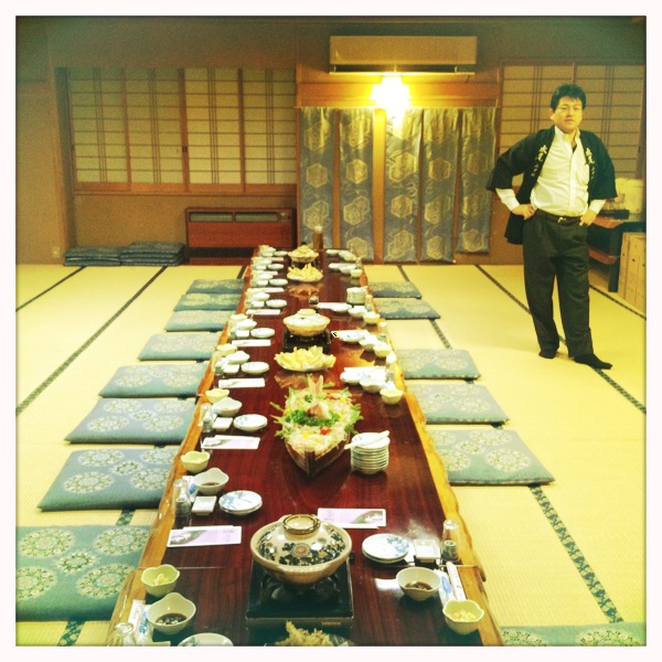 Tanaka from Mizuo Sake ready to Taste