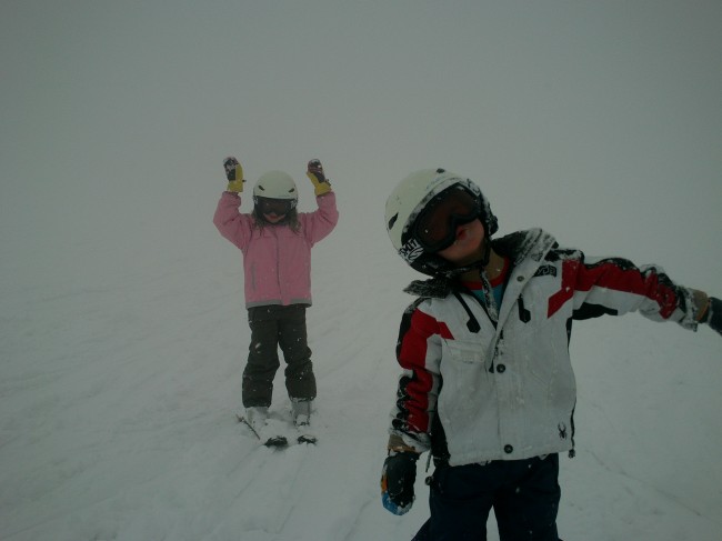 Ski lesson