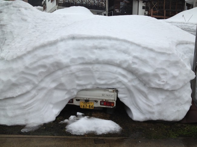 Buried Car
