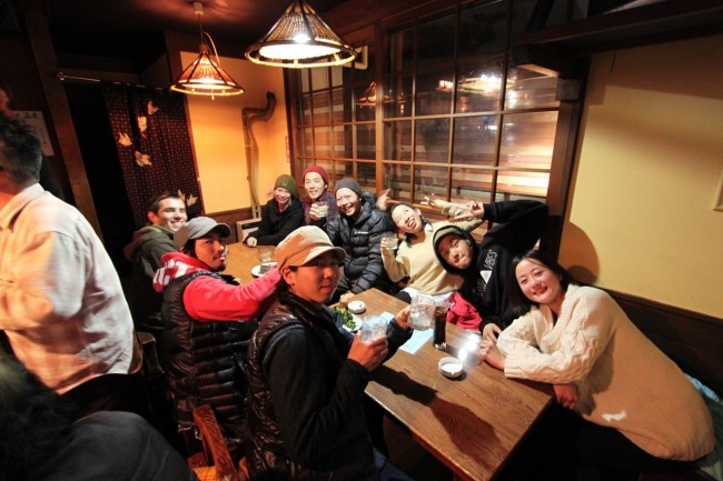 Japan Top Free Styke Skiers Nozawa