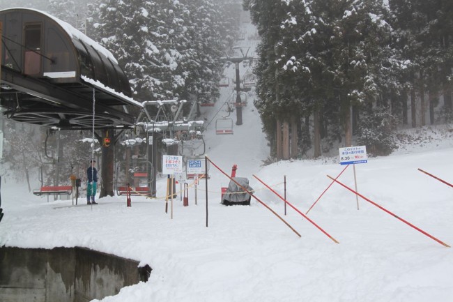 Nozawa Lift lines