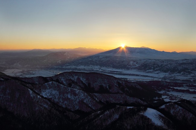 Sunset over Iiyama900
