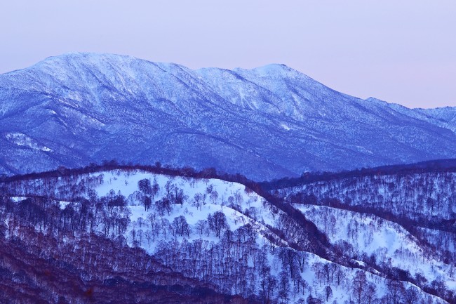 Dusk views from Mt Kenashi