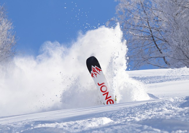 Josh having fun on wind lips at Madarao.