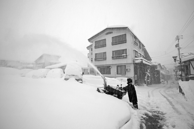 Clearing snow after a 50cm dump.