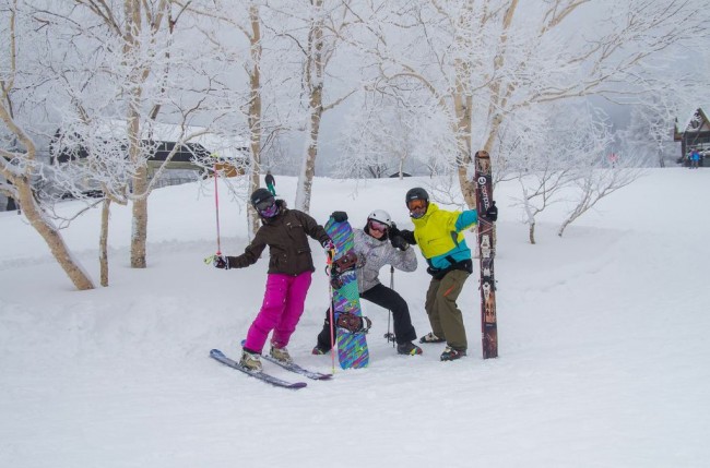 Lots of smiles in Nozawa at the moment as March delivers the goods