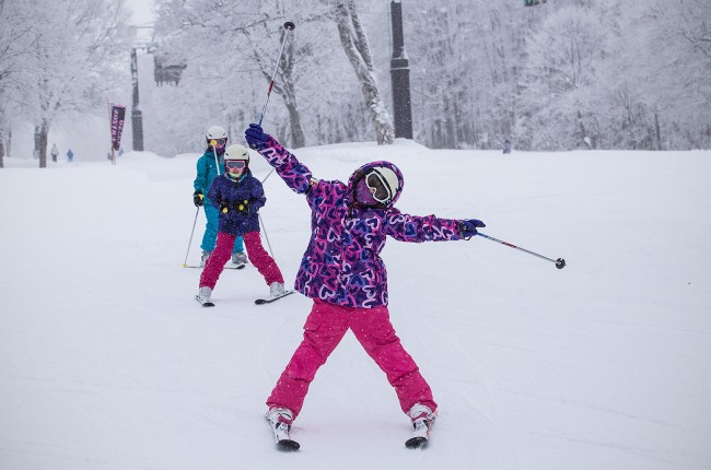 Kids Racing Nozawa Onsen