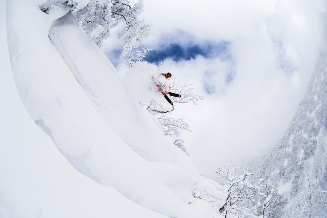 Having fun in Nozawa Onsen.