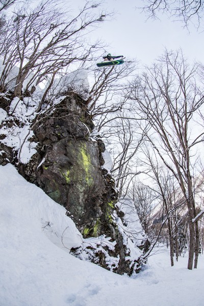 Blake gets a taste of gravity dropping one of the biggest cliffs around. Amazing to witness.