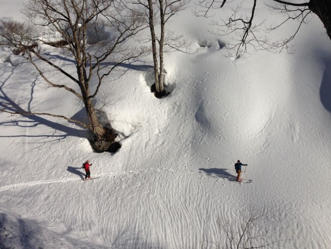 Road to anywhere great spring ski weather on the way for Nozawa Onsen