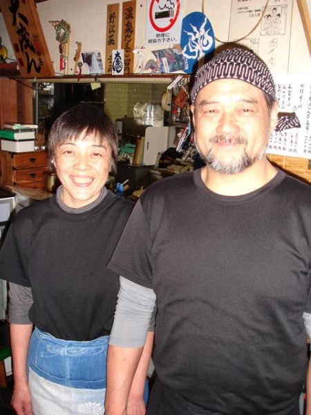 Keiko san and Katagiri san lovely hosts and amazing soba chefs 