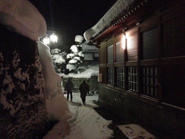 Roaming the streets of Nozawa Onsen is beautiful