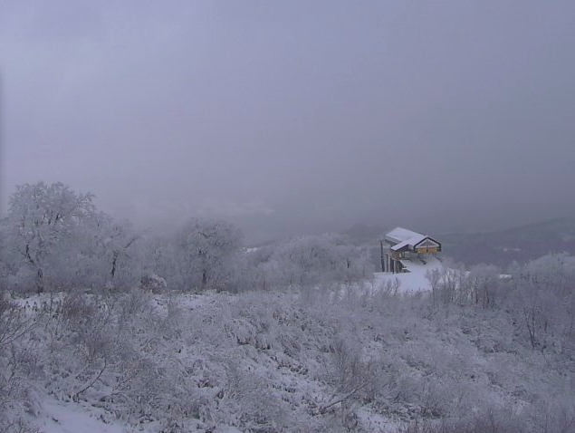 Up top at Yamabiko looks good but not enough yet to open the lifts in Nozawa 