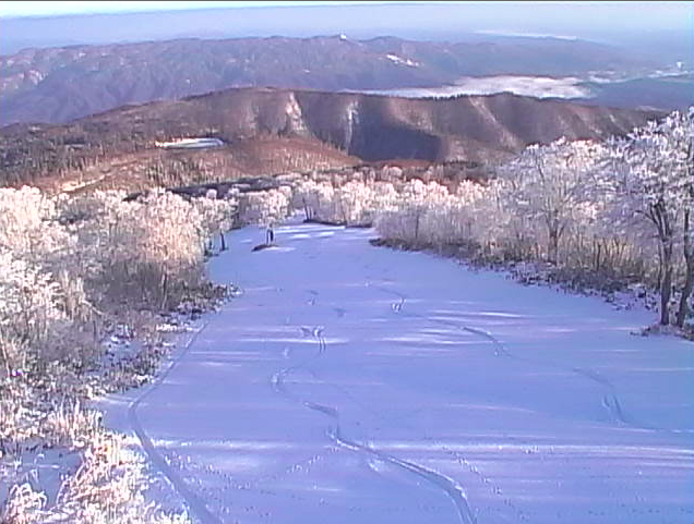 Magic day up top and looks like some one has been busy over the weekend and grabbed first tracks down Yamabiko 