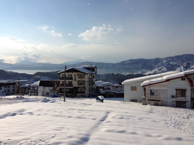 Views from Ninjin house as good as they get from Nozawa