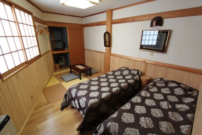 A mix of Western and Japanese style rooms always popular