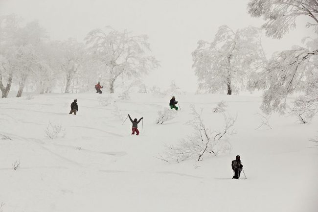 Great town to work in with traditional Japanese feel and amazing snow