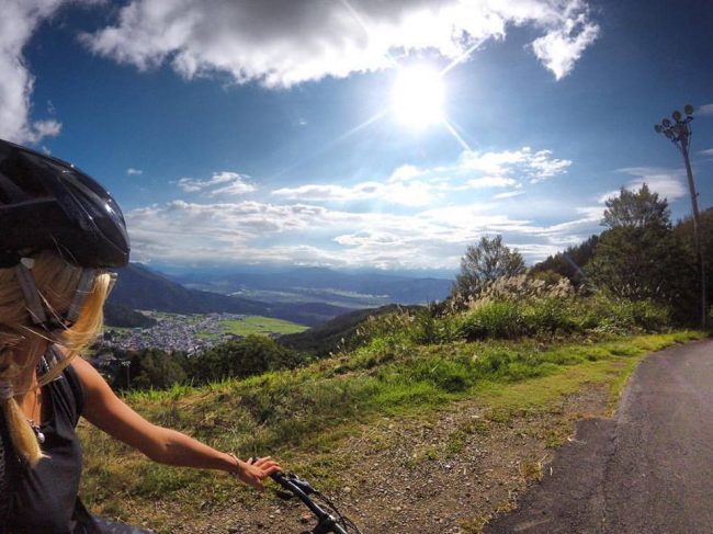 Mountain bike weekend Nozawa
