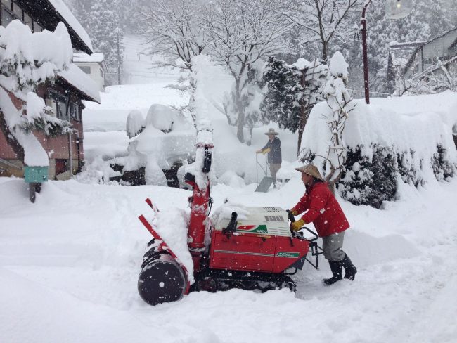 December Heavy Snow Nozawa 