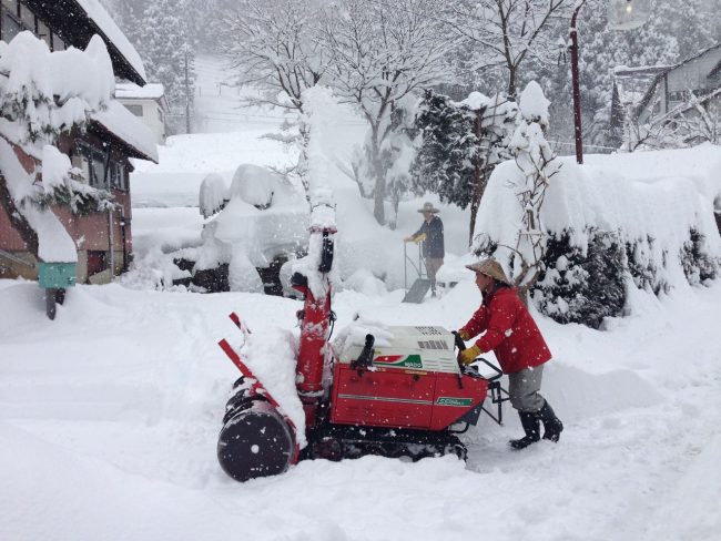 December Heavy Snow Nozawa