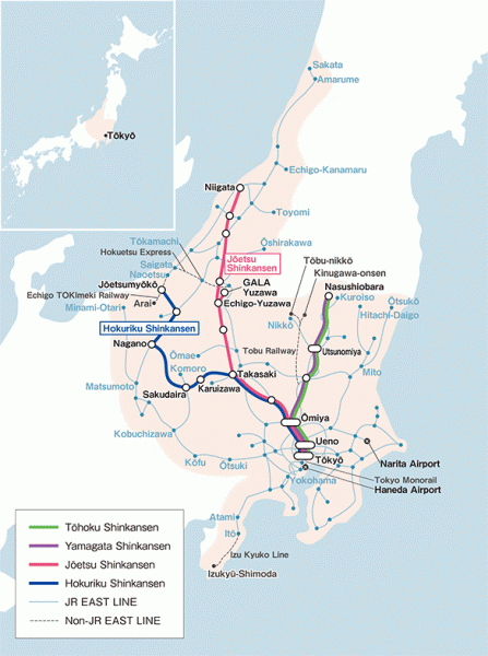 Nozawa Train JR Rail Pass