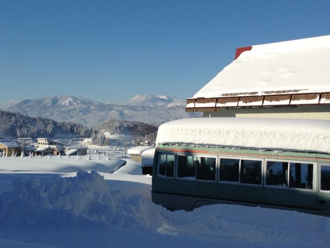 Early snow Nozawa 