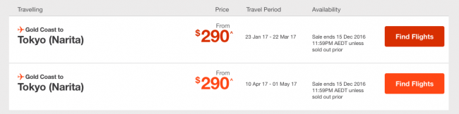 Jetstar Sale Japan Nozawa 