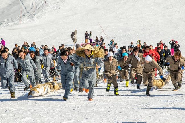 Nozawa Onsen Fire Festival 