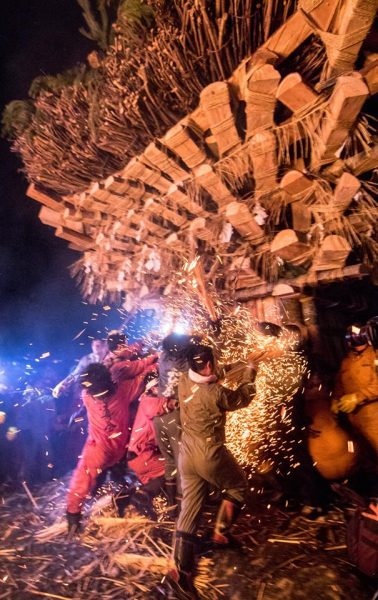 Nozawa Onsen Fire Festival