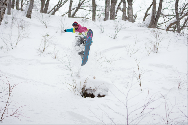 Ladja getting excited about new Spring powder that has arrived..