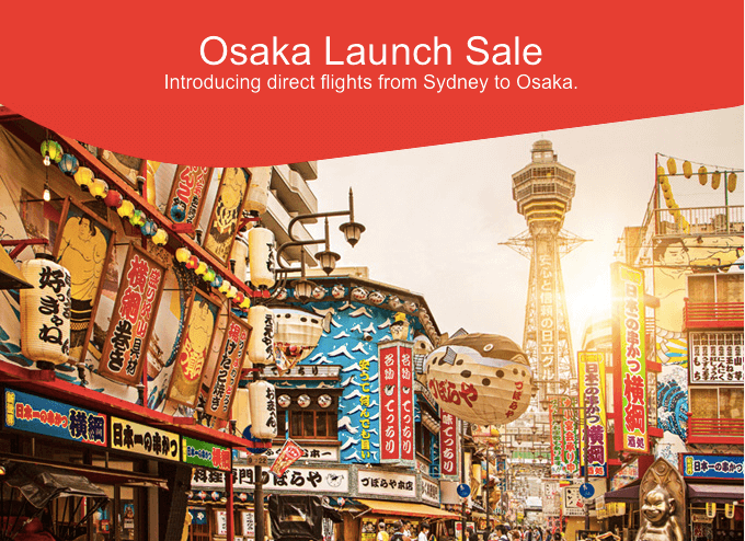 Qantas Sale Osaka