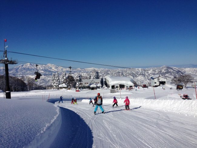 Kids Skiing Nozawa Onsen Japan