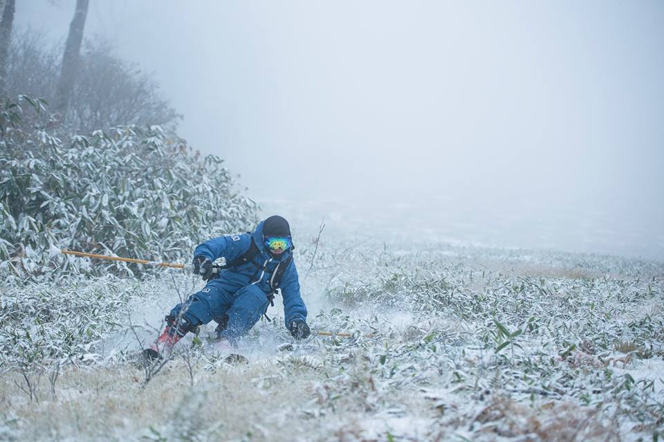 First Turns of Season Nozawa Onsen