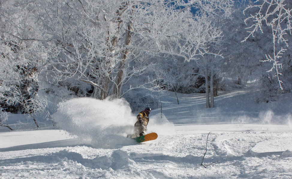 Later Season Nozawa Onsen Ski Japan
