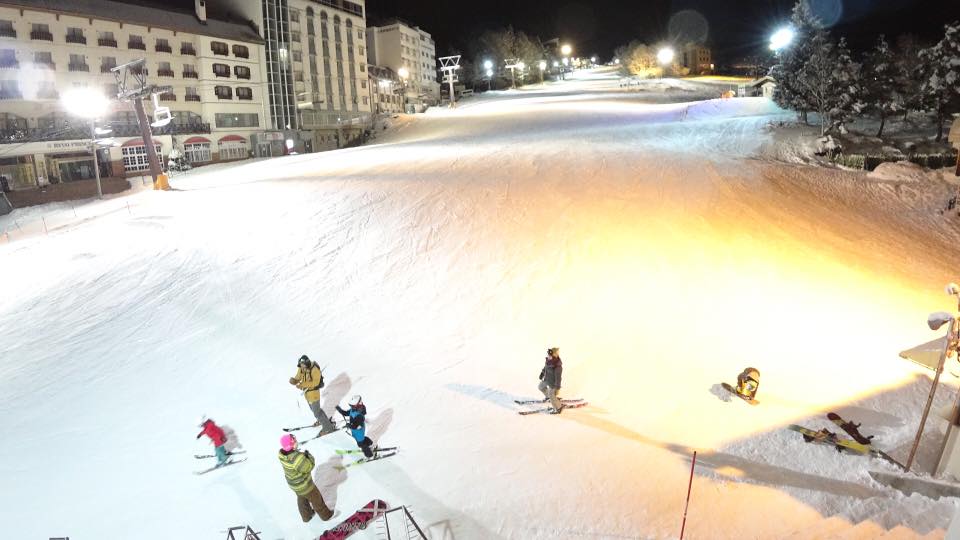 Ryuoo Ski Park near Nozawa Onsen 