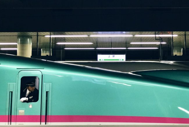 Train to Nozawa Onsen