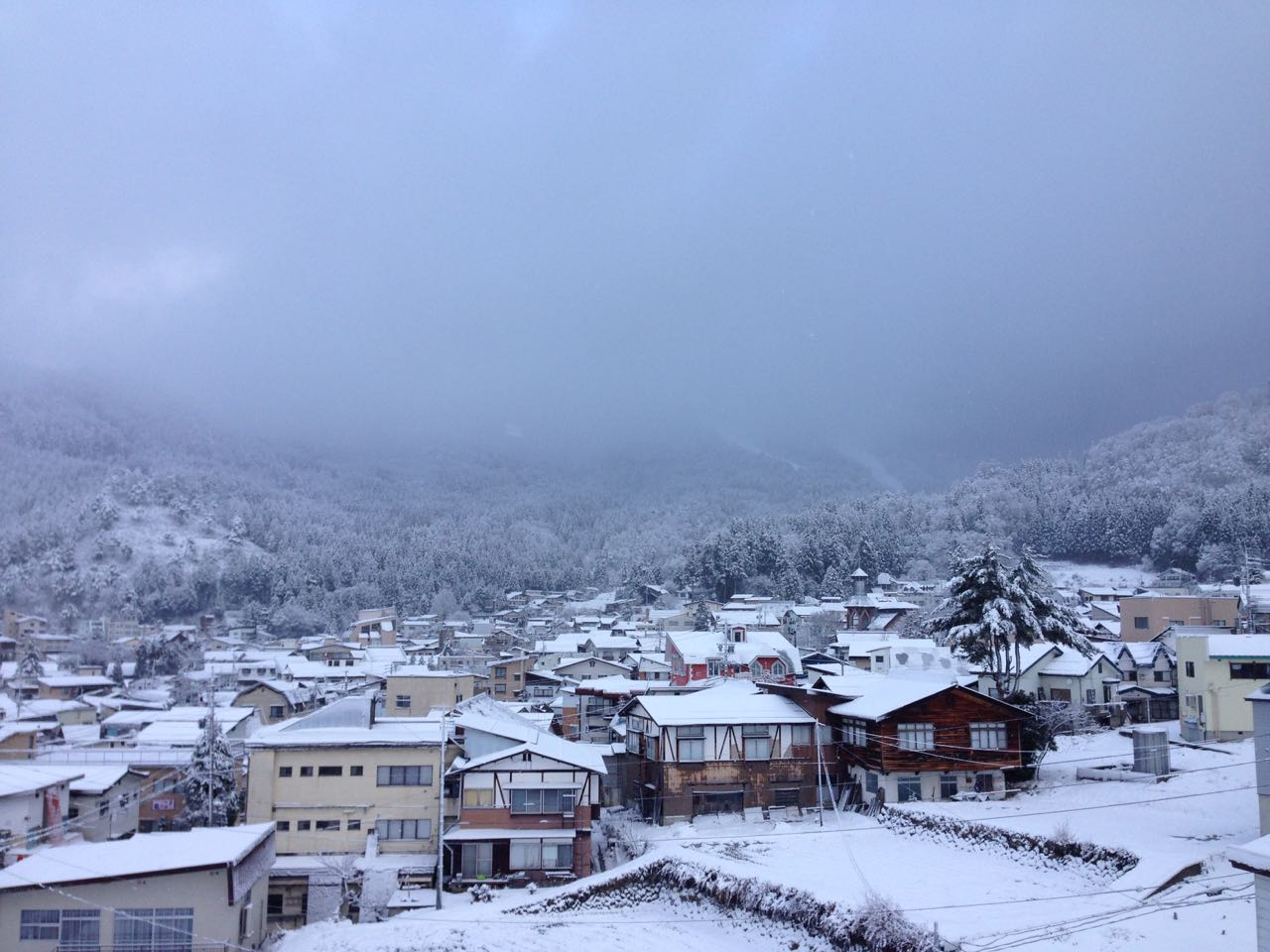 First Snow Japan 