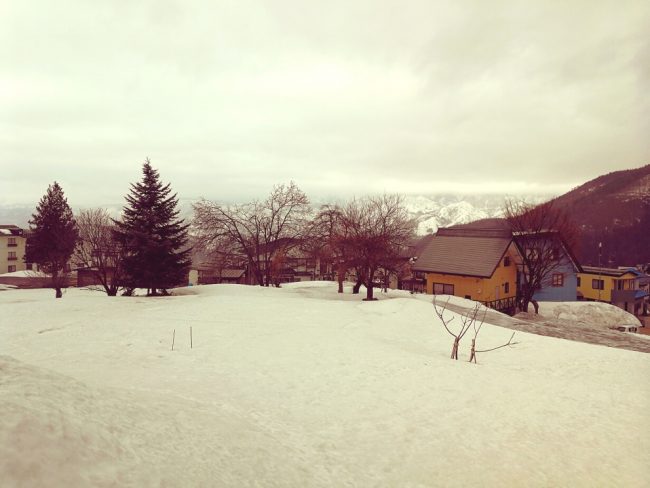 Nozawa Onsen Spring Snow