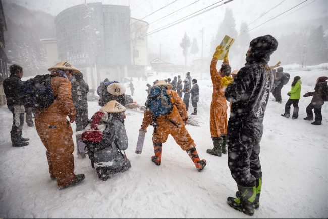 Nozawa Onsen Events Calendar - Fire Festival