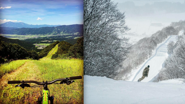 Nozawa Onsen Summer v Winter