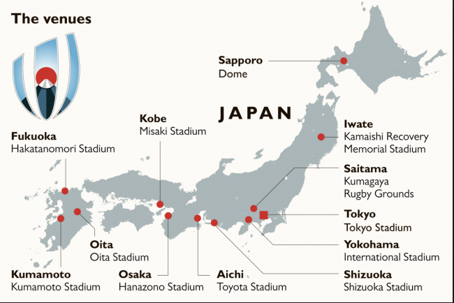 Rugby World Cup Japan 2019 Accommodation