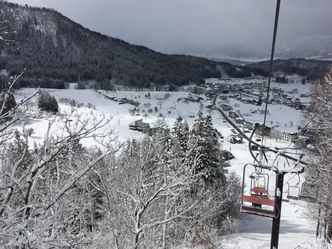 Nozawa Onsen Spring Snow